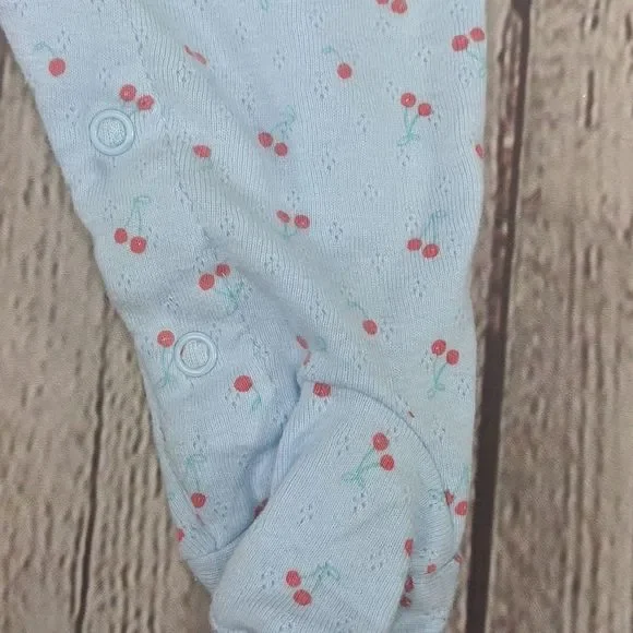 Carter's 6 months baby girl 3 warm pajamas - Picture 9 of 16